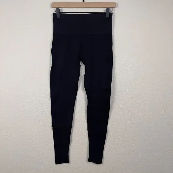 Set Active Sculptflex Power High Rise Leggings Black Size Medium Athleisure Yoga - Picture 2 of 11